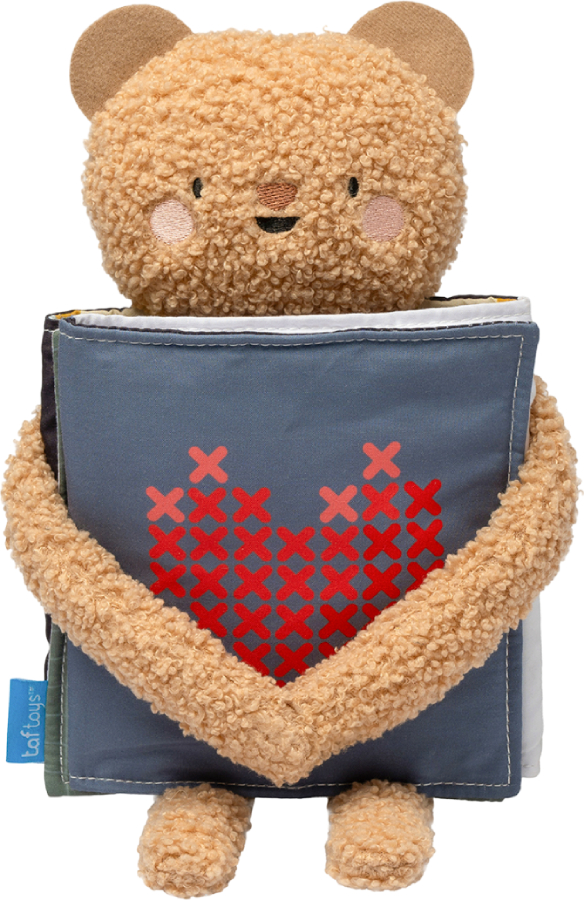 Купить Книжка-игрушка Taf Toys 2в1 – ОБЪЯТИЯ МЕДВЕЖОНКА (13795) - Фото 1 Книжка-игрушка Taf Toys 2в1 – ОБЪЯТИЯ МЕДВЕЖОНКА (13795) - Фото 1