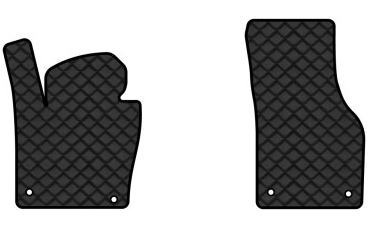 Коврики из экокожи в салон авто передние EVAtech для Passat (B7) Volkswagen 2010-2014 7 поколение Sedan EU (VW3694AR2AV4BBB) - Фото 1