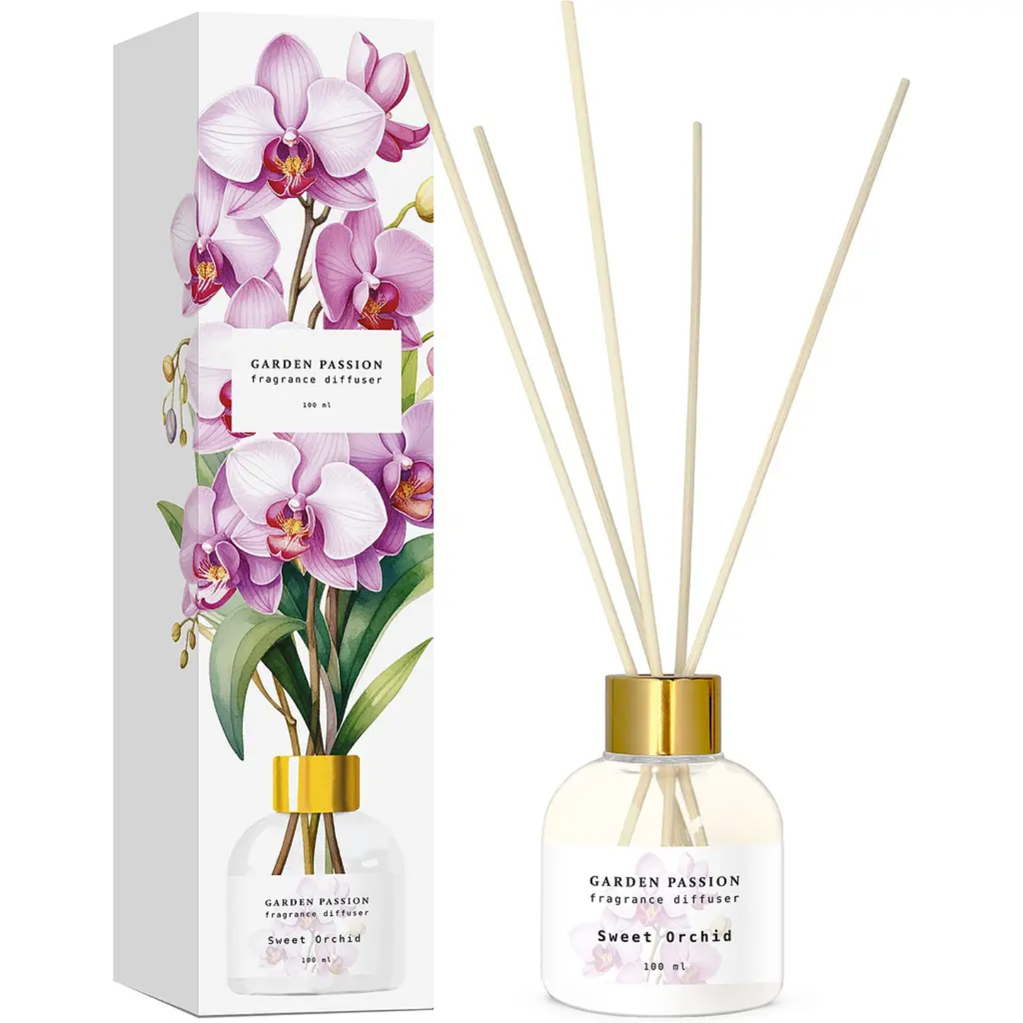 Купить Аромадиффузор Esse Сладкая орхидея Garden Passion 100 мл (4820288091042) - Фото 1 Аромадиффузор Esse Сладкая орхидея Garden Passion 100 мл (4820288091042) - Фото 1