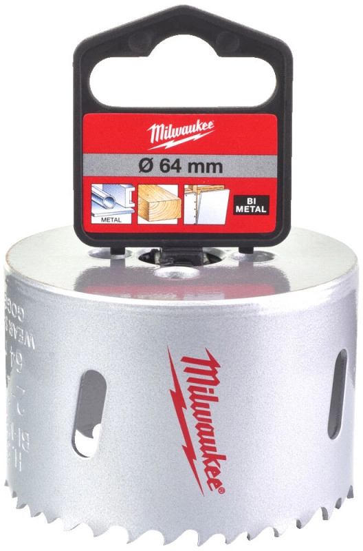 Коронка по металу Milwaukee Holesaw BiM Contractor 64 мм (4932464694) - Фото 1