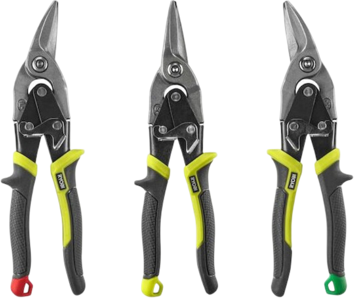 Ножиці по металу Milwaukee RYOBI 3 шт. (5132006054) - Фото 1