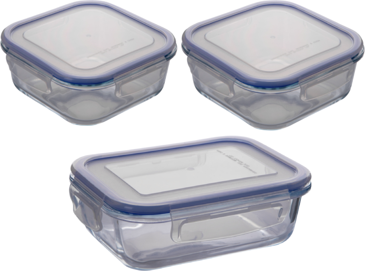 Купить Набор емкостей для хранения Ecomo NOVA BOX 510 мл +800 мл+1410 мл (FC-T3-LL) - Фото 1 Набор емкостей для хранения Ecomo NOVA BOX 510 мл +800 мл+1410 мл (FC-T3-LL) - Фото 1