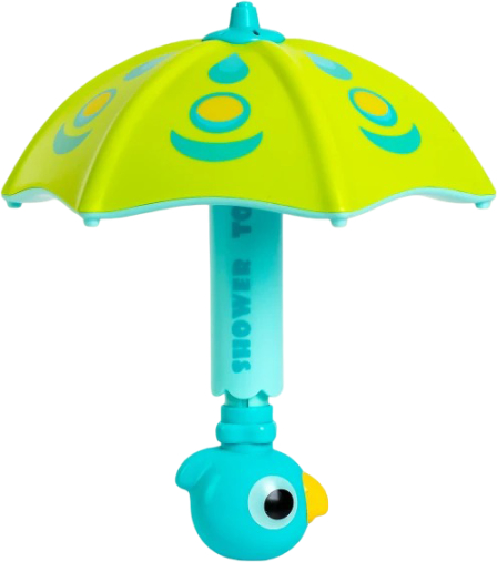 Игрушка для ванной Baby Team Зонтик (9032_зеленая) - Фото 1