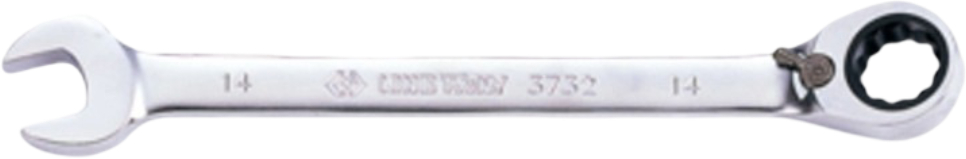 Ключ комбинированный KING TONY 22 мм с трехщеткой (373A22M) - Фото 1