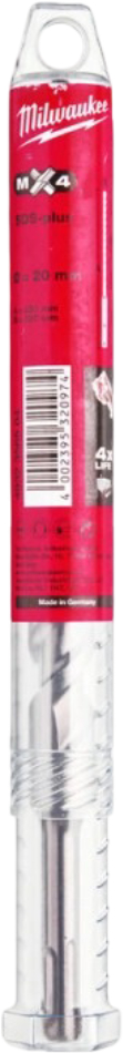 Бур Milwaukee SDS-PLUS MX4 20,0х250х200 мм (4932356504) - Фото 1