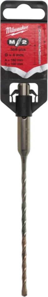 Купить Бур Milwaukee SDS-PLUS M2 4,0х160х100 мм (4932399143) - Фото 1 Бур Milwaukee SDS-PLUS M2 4,0х160х100 мм (4932399143) - Фото 1