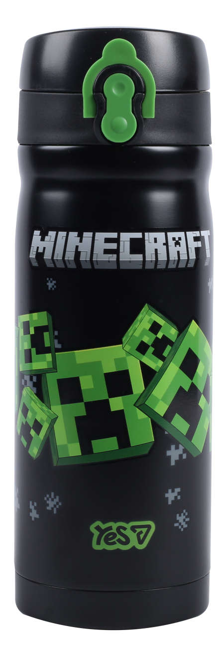 Купить Термос YES Minecraft 350 мл (708602) - Фото 1 Термос YES Minecraft 350 мл (708602) - Фото 1