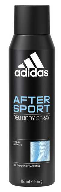 Дезодорант аерозольний Adidas After Sport 150 мл (3616303441555) - Фото 1