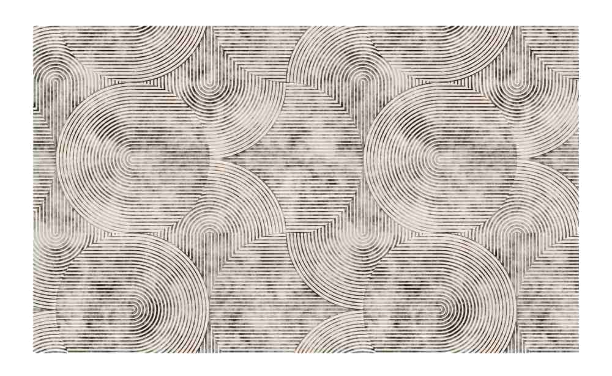 Коврик универсальный DarianA Felt Print принт 60х90 винтаж (1000010540) - Фото 1