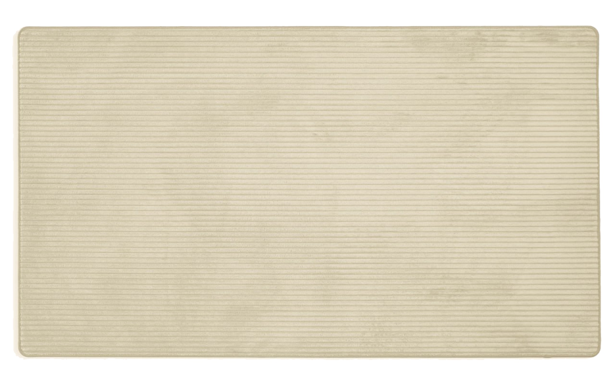 Коврик универсальный DarianA Фиберлайн 45х75 см айвори (1000010503) - Фото 1