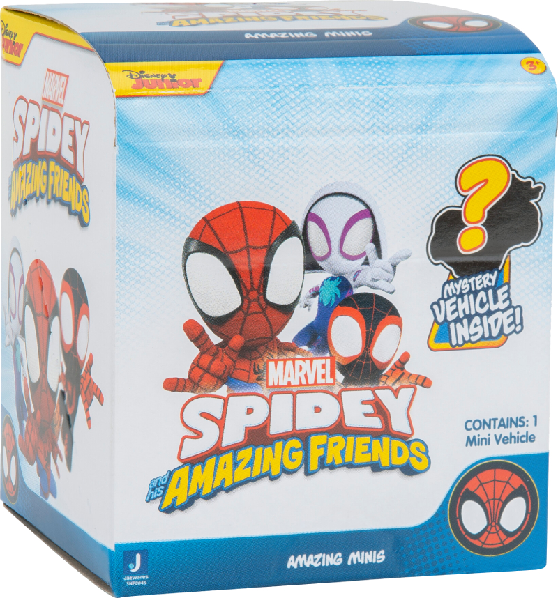 Купить Автотранспорт Spidey Машинка-сюрприз Spidey Blind Mini Vehicles в ассортименте (SNF0045) - Фото 1 Автотранспорт Spidey Машинка-сюрприз Spidey Blind Mini Vehicles в ассортименте (SNF0045) - Фото 1