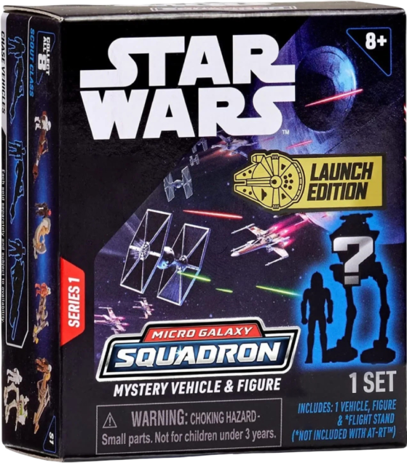 Колекційна фігурка STAR WARS Blind Vehicle Транспорт та фігурка 5 см, в асортименті (SWJ0032) - Фото 1