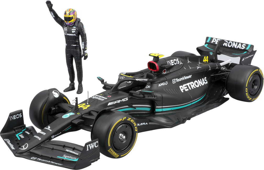 Коллекционный легковой транспорт Bburago MERCEDES-AMG F1 W14 E PERFORMANCE в ассортименте (18-28037) - Фото 1