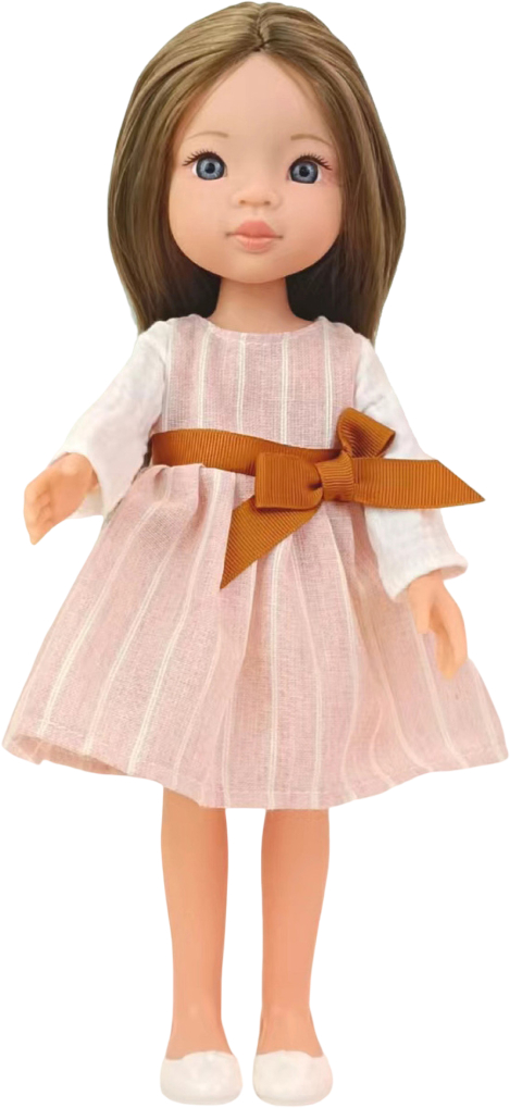 Кукла LS в платье с бантом 33 см (LS1301-5) - Фото 1