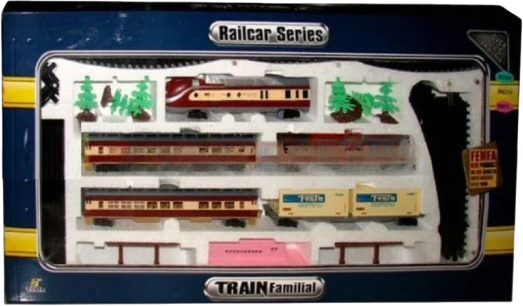 Купить Железнодорожный состав Fenfa 1601А-1,В-1 - Фото 1 Железнодорожный состав Fenfa 1601А-1,В-1 - Фото 1