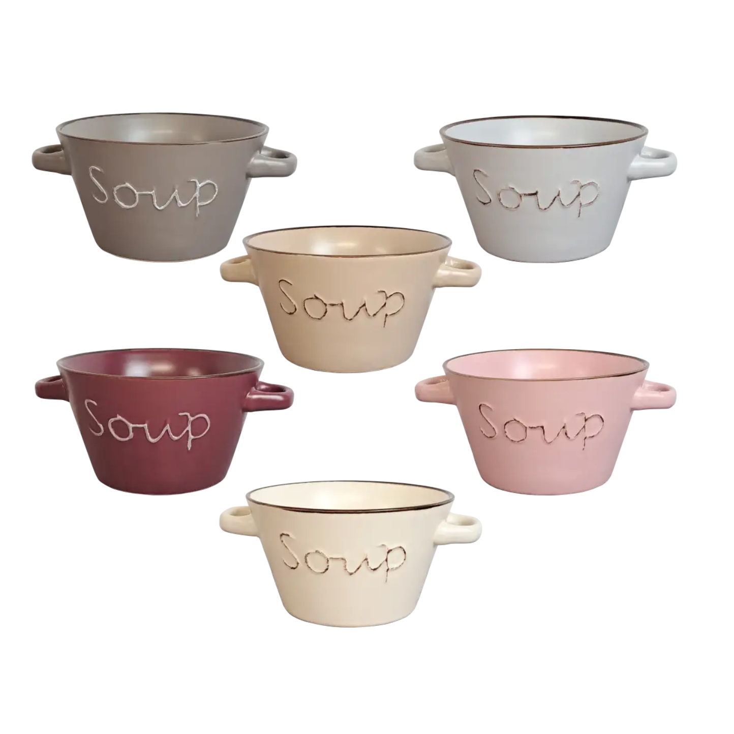 Бульйонниця Vittora Ароматний обід з вушками 500 мл в асортименті (VT-C-40125) - Фото 1