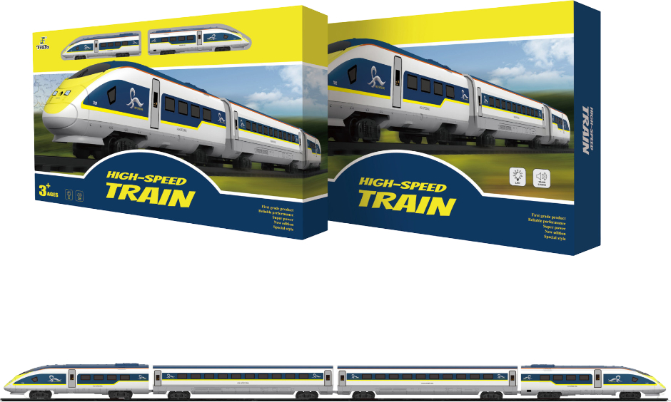 Купить Железнодорожная техника набор Fenfa Железная дорога 1:87 скоростной поезд свет, звук (1623A) - Фото 1 Железнодорожная техника набор Fenfa Железная дорога 1:87 скоростной поезд свет, звук (1623A) - Фото 1