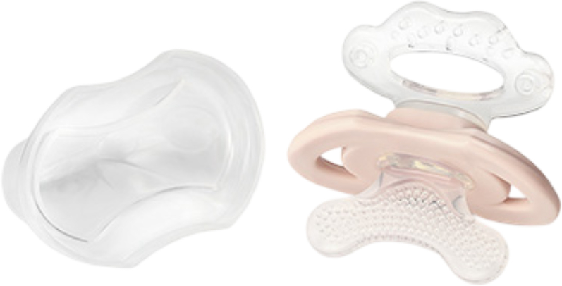 Прорезыватель с охлаждением BabyOno Первые зубки Бежевый (1008/04) - Фото 1