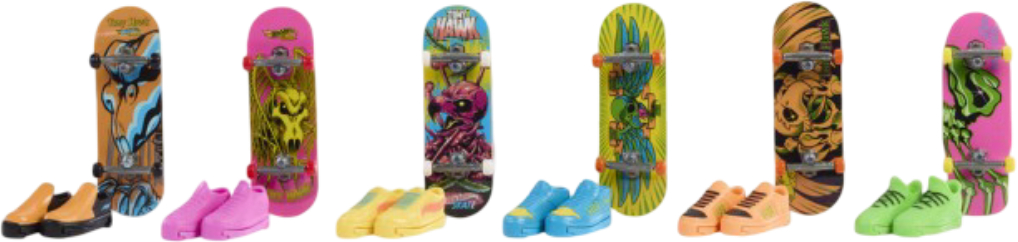 Купить Игровой набор Hot Wheels Скейт с обувью для пальчиков Неон серии Тони Гок в ассортименте (HPG21) - Фото 1 Игровой набор Hot Wheels Скейт с обувью для пальчиков Неон серии Тони Гок в ассортименте (HPG21) - Фото 1