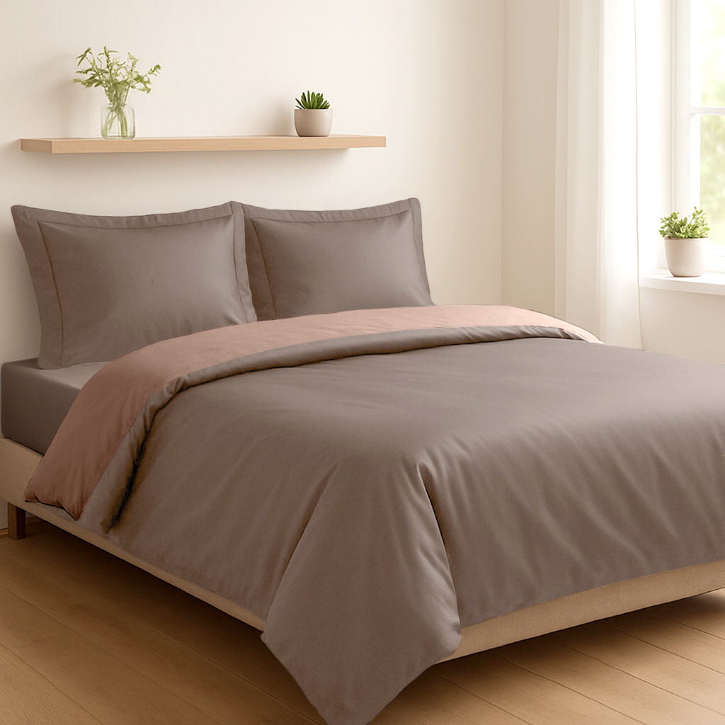 Купити Комплект постільної білизни SOHO Duet 200х230 Beige/Mocha - Фото 1 Комплект постільної білизни SOHO Duet 200х230 Beige/Mocha - Фото 1