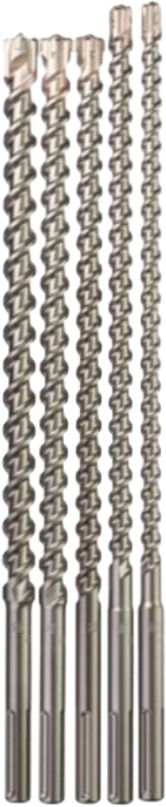 Набор буров Milwaukee SDS-MAX MX4 5 шт. (4932352800) - Фото 1