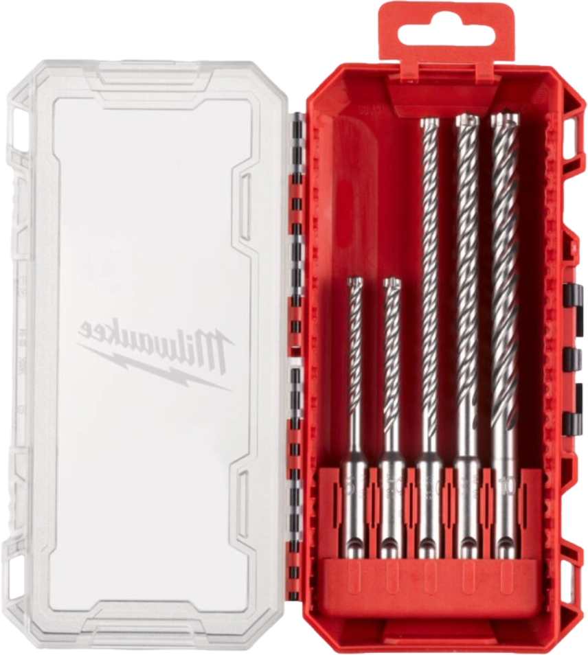 Набор буров Milwaukee SDS-PLUS MX4 PACKOUT 5 шт. (4932498298) - Фото 1