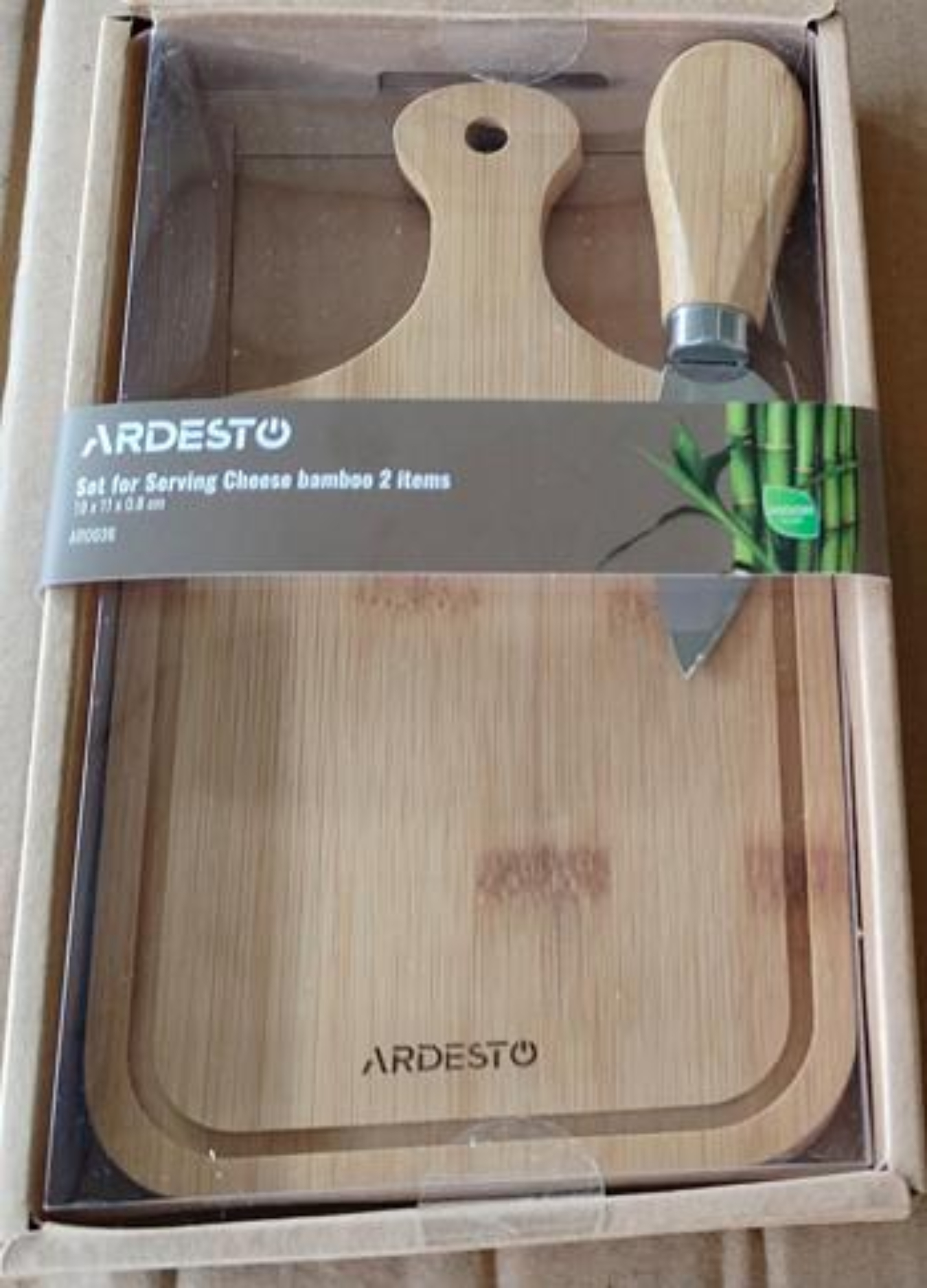 Доска для сервировки Ardesto Midori 2 пр. 19х11х0.8 см (AR0936) - Фото 1