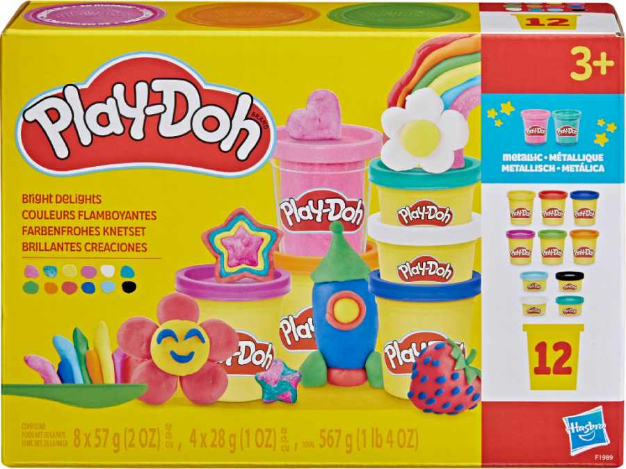 Купити Матеріали Hasbro Play-Doh 12 баночок (F1989) - Фото 1 Матеріали Hasbro Play-Doh 12 баночок (F1989) - Фото 1