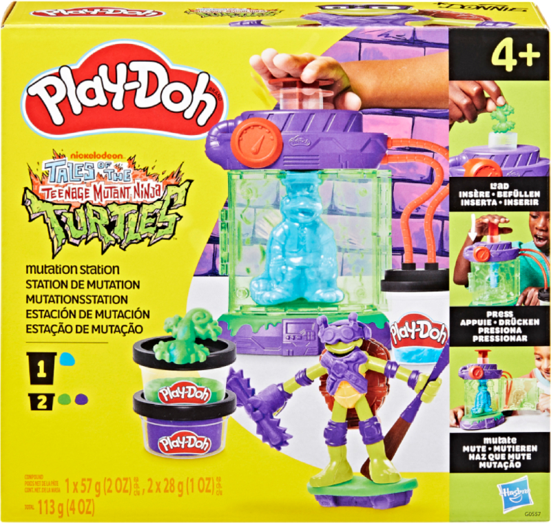 Купити Набори для ліплення Hasbro Play-Doh Черепашки-ніндзя: Мутаційна станція (G0557) - Фото 1 Набори для ліплення Hasbro Play-Doh Черепашки-ніндзя: Мутаційна станція (G0557) - Фото 1