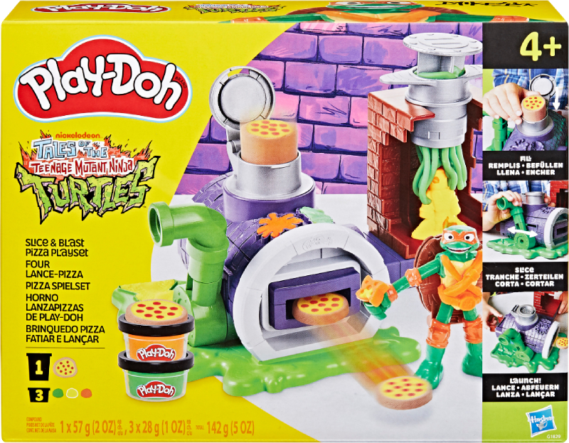 Купити Набори для ліплення Hasbro Play-Doh Черепашки-ніндзя: Піца-атака (G1829) - Фото 1 Набори для ліплення Hasbro Play-Doh Черепашки-ніндзя: Піца-атака (G1829) - Фото 1