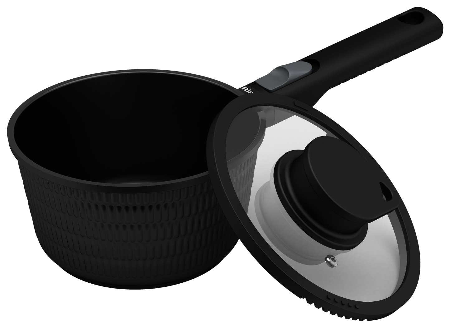 Ковш со съемной ручкой Ringel Grey Line 16 см (RG-4155-16) - Фото 1