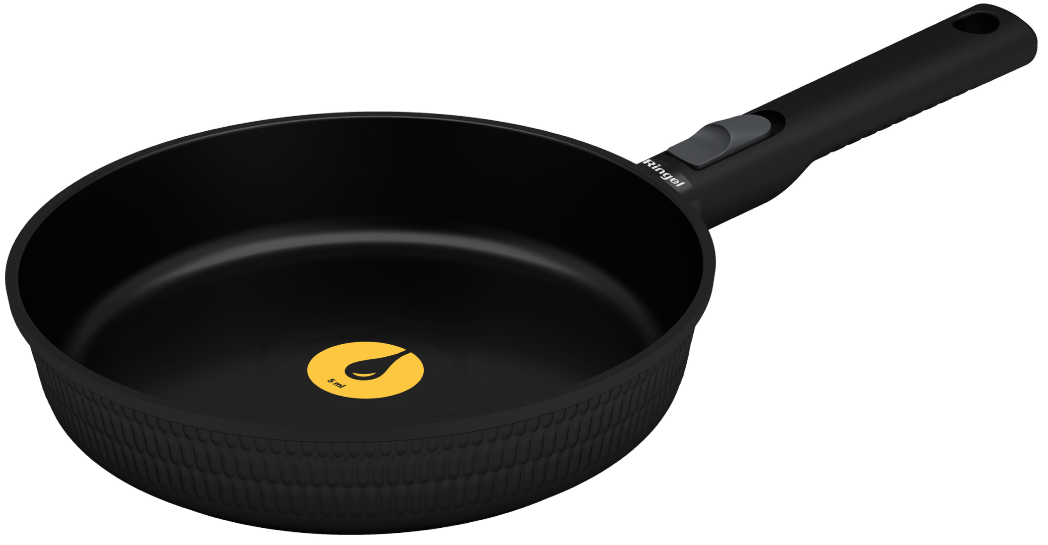 Сковорода универсальная Ringel Grey Line 28 см со съемной ручкой (RG-1155-28) - Фото 1