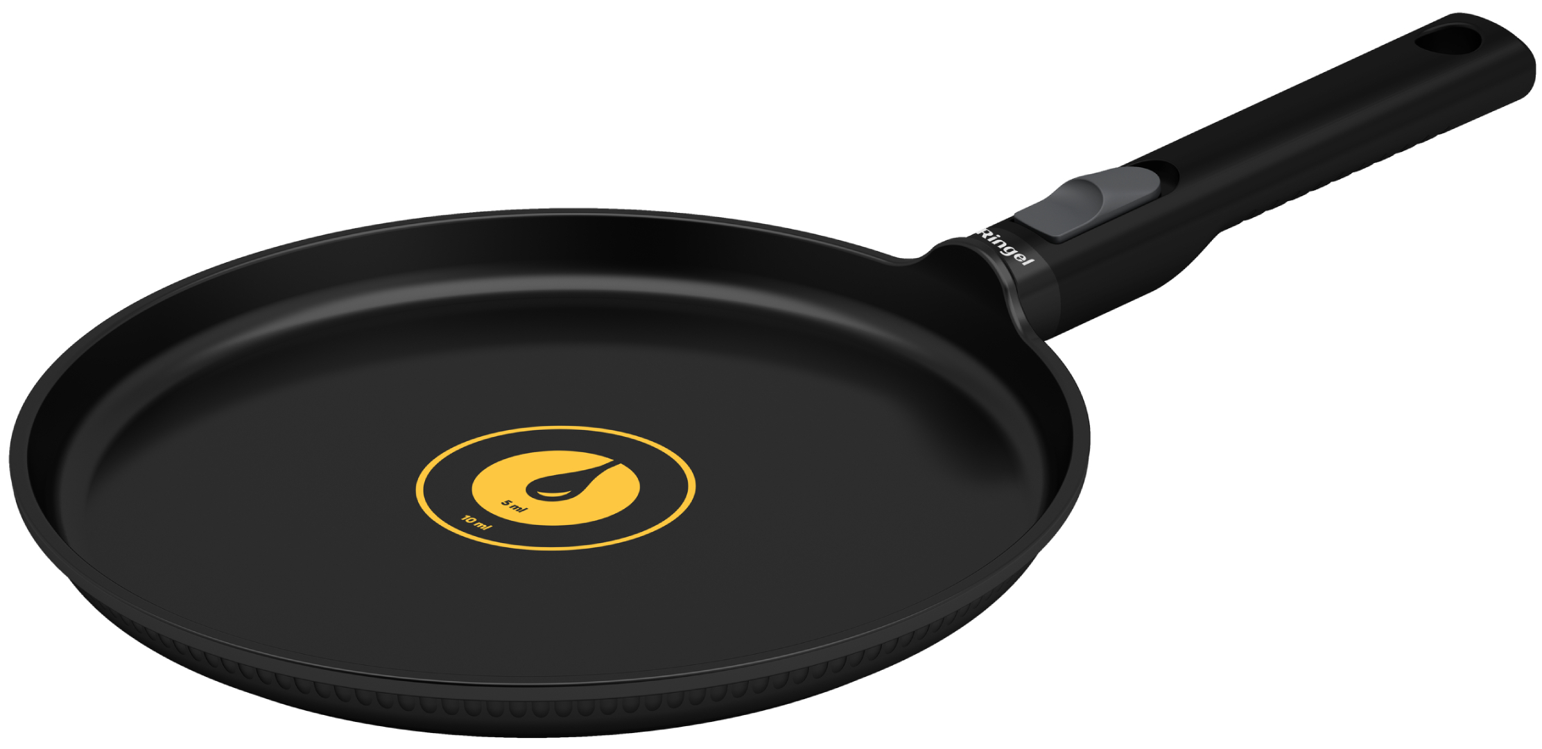 Сковорода для блинов Ringel Grey Line 24 см со съемной ручкой (RG-1155-24p) - Фото 1