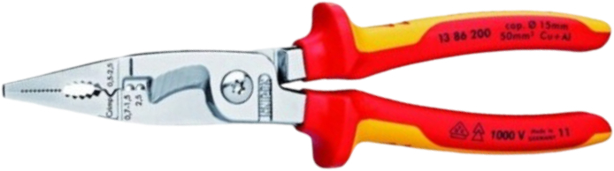 Купити Кліщі KNIPEX 13 86 200 - Фото 1 Кліщі KNIPEX 13 86 200 - Фото 1