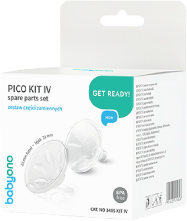 Аксесуар до молоковідсмоктувача BabyOno 1485 KIT IV - Фото 1