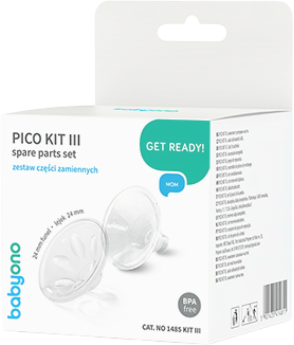 Аксесуар до молоковідсмоктувача BabyOno 1485 KIT IІІ - Фото 1