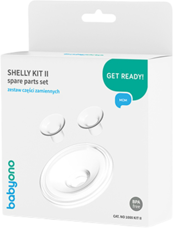 Аксесуар до молоковідсмоктувача BabyOno SHELLY KIT II (1000) - Фото 1