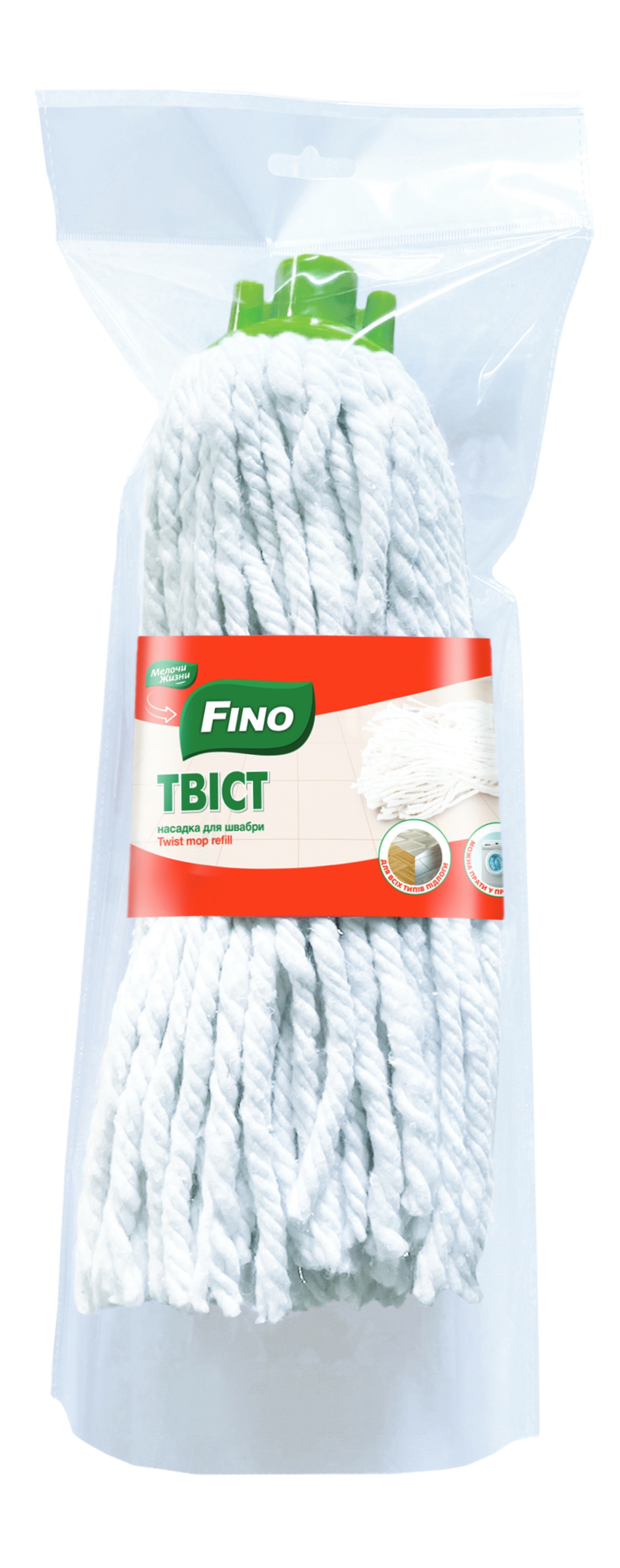 Купити Змінна насадка на швабру FINO Твіст 7266CD - Фото 1 Змінна насадка на швабру FINO Твіст 7266CD - Фото 1