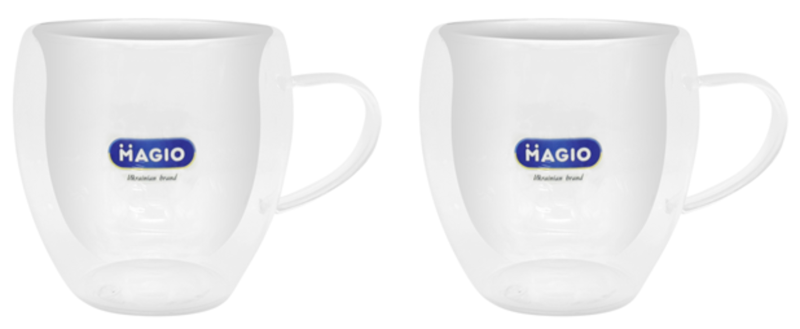Купить Набор чашек с двойными стенками Magio 300 мл 2 шт. (MG-1296) - Фото 1 Набор чашек с двойными стенками Magio 300 мл 2 шт. (MG-1296) - Фото 1