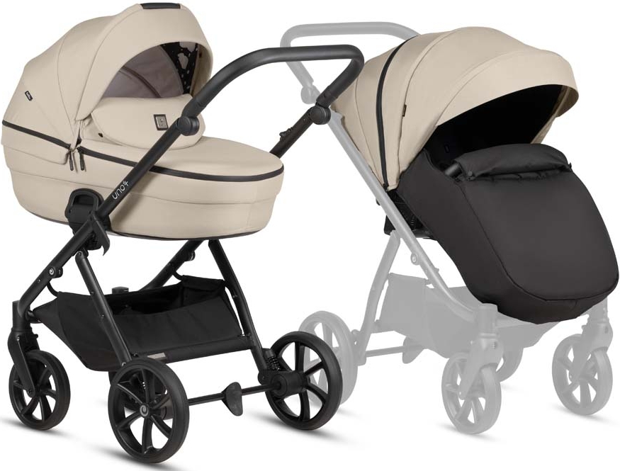 Купить Коляска универсальная 2 в 1 Tutis Uno6 plus Essential Beige - Фото 1 Коляска универсальная 2 в 1 Tutis Uno6 plus Essential Beige - Фото 1