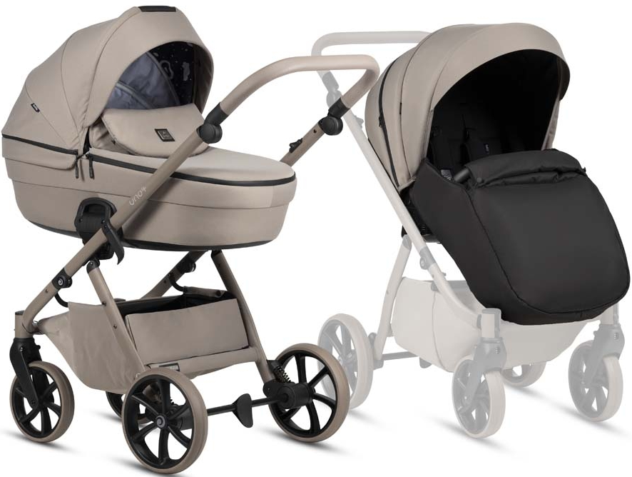 Купить Коляска универсальная 2 в 1 Tutis Uno6 plus Essential Taupe - Фото 1 Коляска универсальная 2 в 1 Tutis Uno6 plus Essential Taupe - Фото 1
