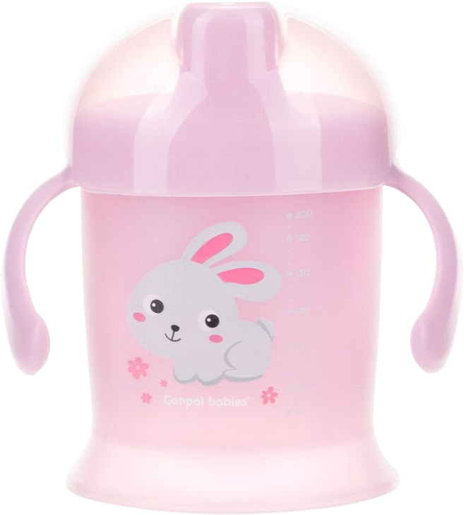 Чашка-непроливайка детская Canpol babies Улыбка в ассортименте (31/300) - Фото 1