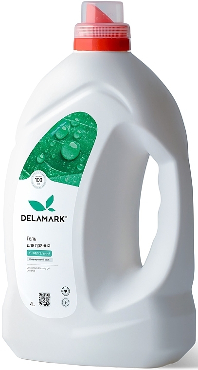 Купити Гель для прання DeLaMark 4 л (4820152334015) - Фото 1 Гель для прання DeLaMark 4 л (4820152334015) - Фото 1