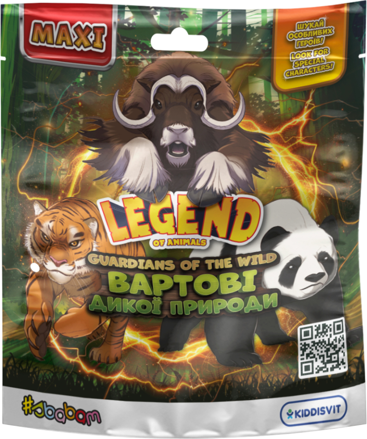 Стретч-антистрес #sbabam ВАРТОВІ ДИКОЇ ПРИРОДИ (58/CN24) - Фото 1