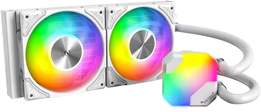 Водяна система охолодження Montech HYPER FLOW ARGB 240 (W) - Фото 1