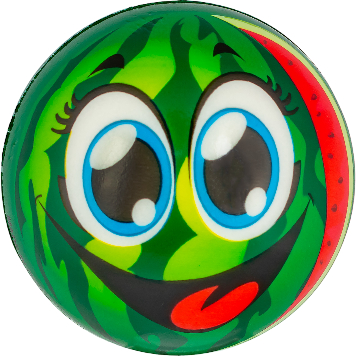 Мячик для малыша Baby Team 8760_кавун - Фото 1