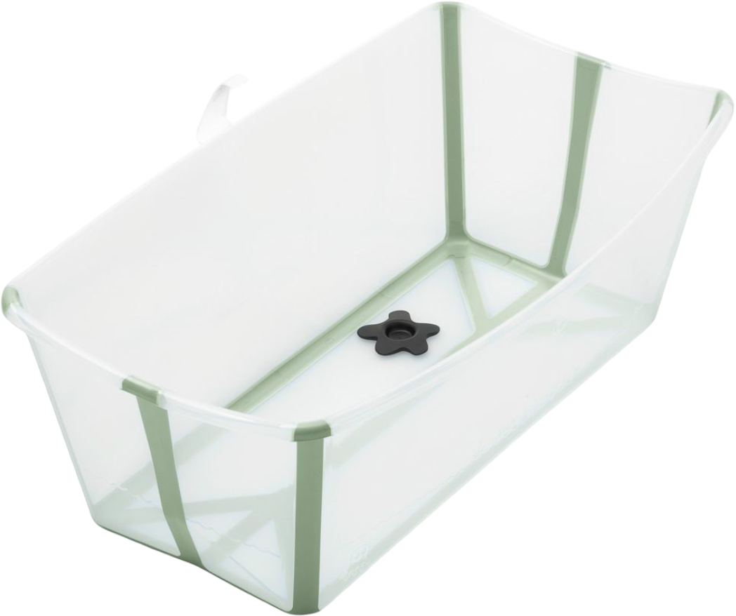 Детская ванночка Stokke Flexi Bath Transparent Green (531910) - Фото 1