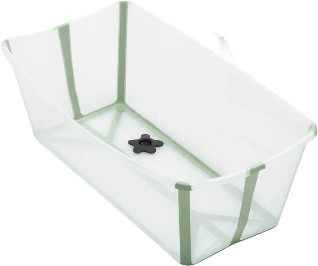 Детская ванночка Stokke Flexi Bath Transparent Green (531910) - Фото 1