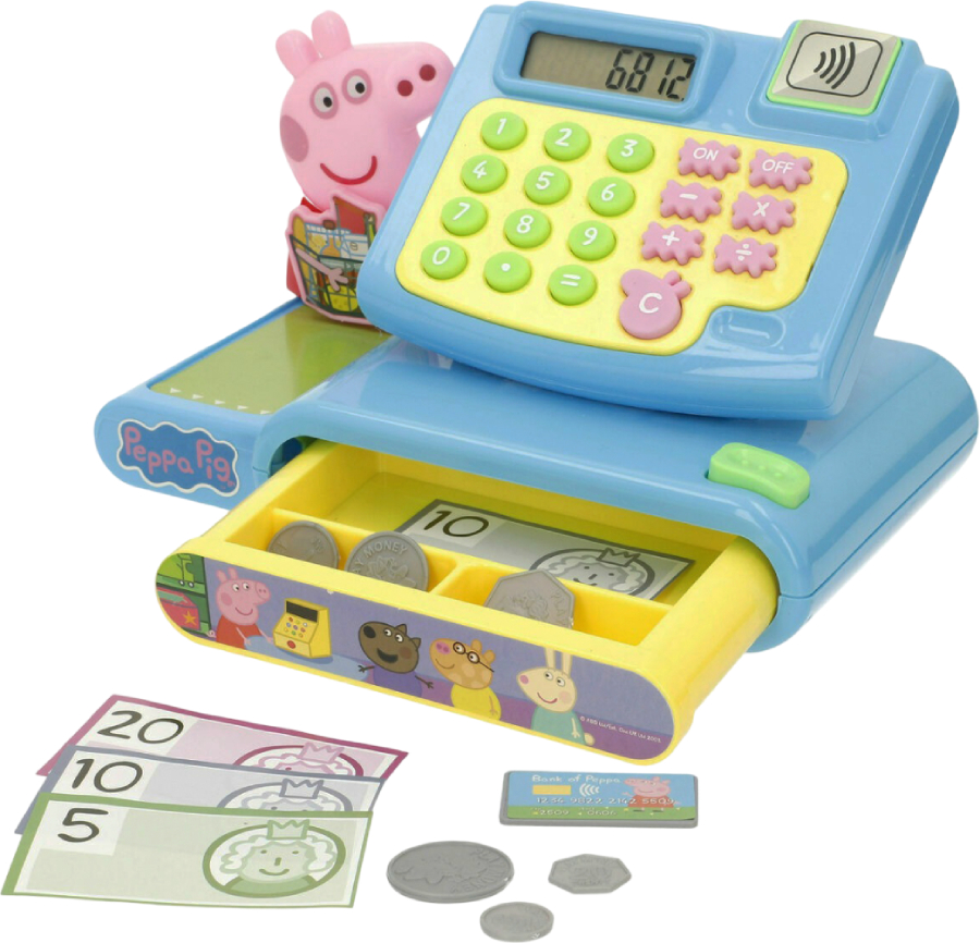 Интерактивная игрушка Peppa Pig КАССОВЫЙ АППАРАТ (1684937) - Фото 1