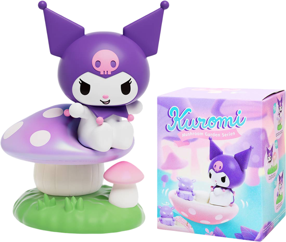 Купити Ігрова фігурка-сюрприз Pop Top KUROMI – САД ГРИБОЧКІВ в асортименті (25MDL-001) - Фото 1 Ігрова фігурка-сюрприз Pop Top KUROMI – САД ГРИБОЧКІВ в асортименті (25MDL-001) - Фото 1